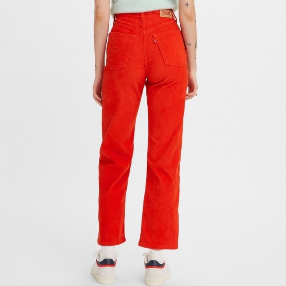 Levi’s Corduroy Ribcage Ankle Straight - Picture 3 of 9